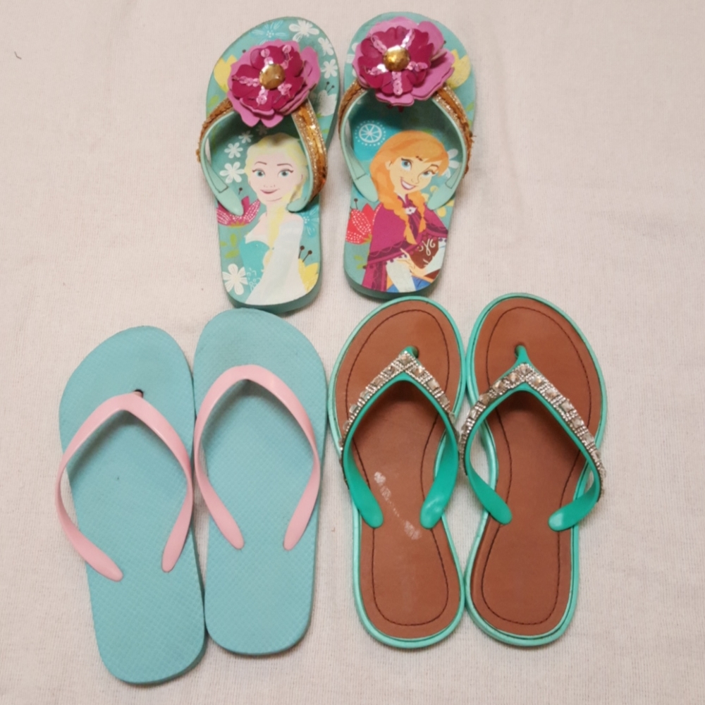Girl's Flip Flops Bundle